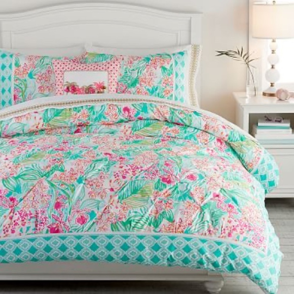 Lily Pulitzer duvet cover